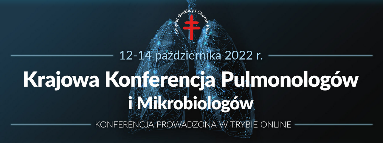 12-14.10.2022 Krajowa Konferencja Pulmonologów i Mikrobiologów