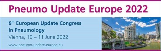 Pneumo Update Europe 2022 10 – 11 June – Vienna & Virtual
